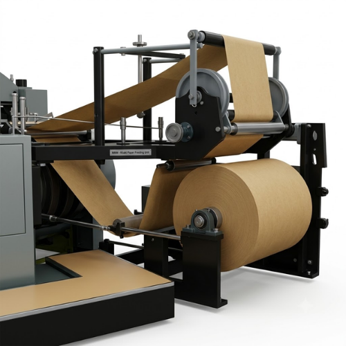 Fully Automatic Khaki Paper Bag Making Machine
