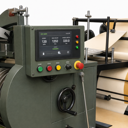 Fully Automatic Khaki Paper Bag Making Machine