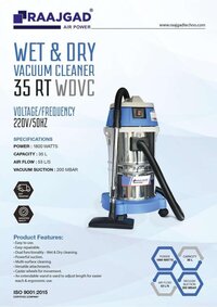 RT-25 WDVC Wet & Dry Vacuum Cleaner
