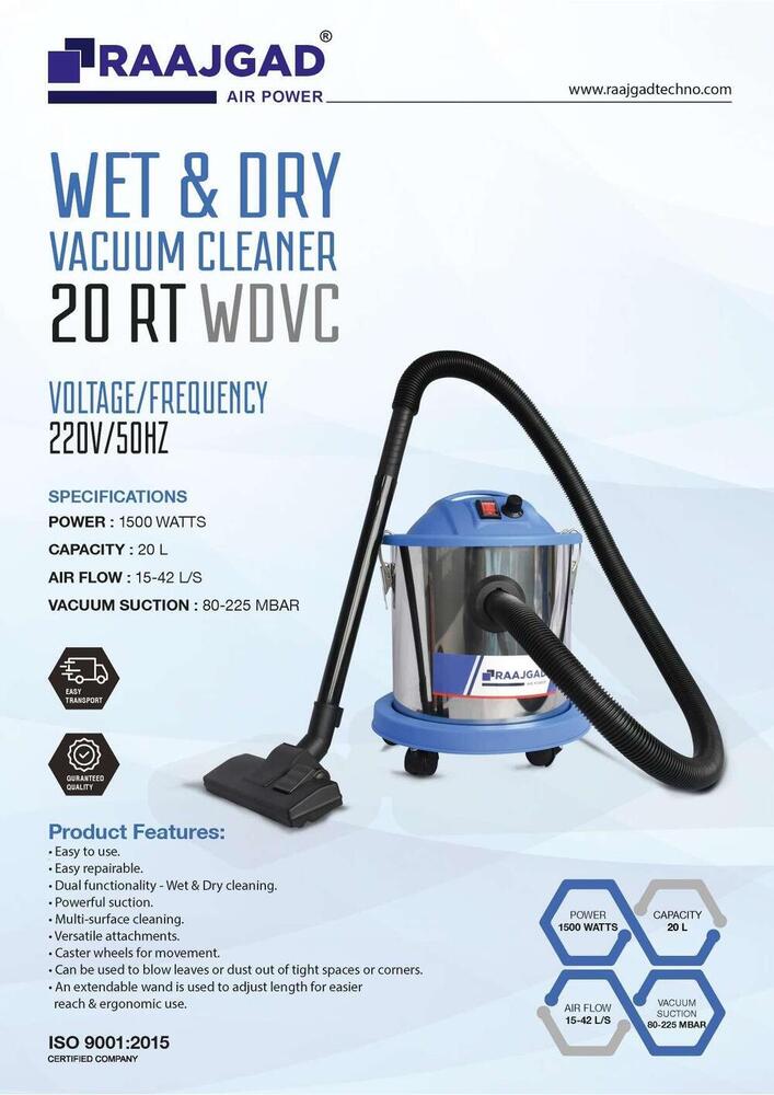 RT-35 WDVC Wet & Dry Vacuum Cleaner