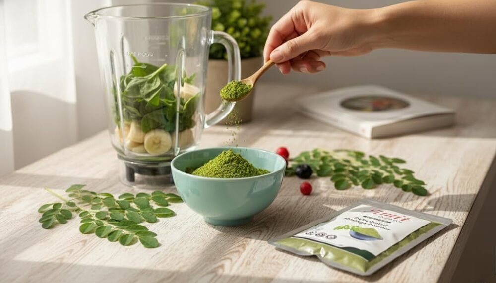 Moringa Powder Natural Drumstick Leaves Powder