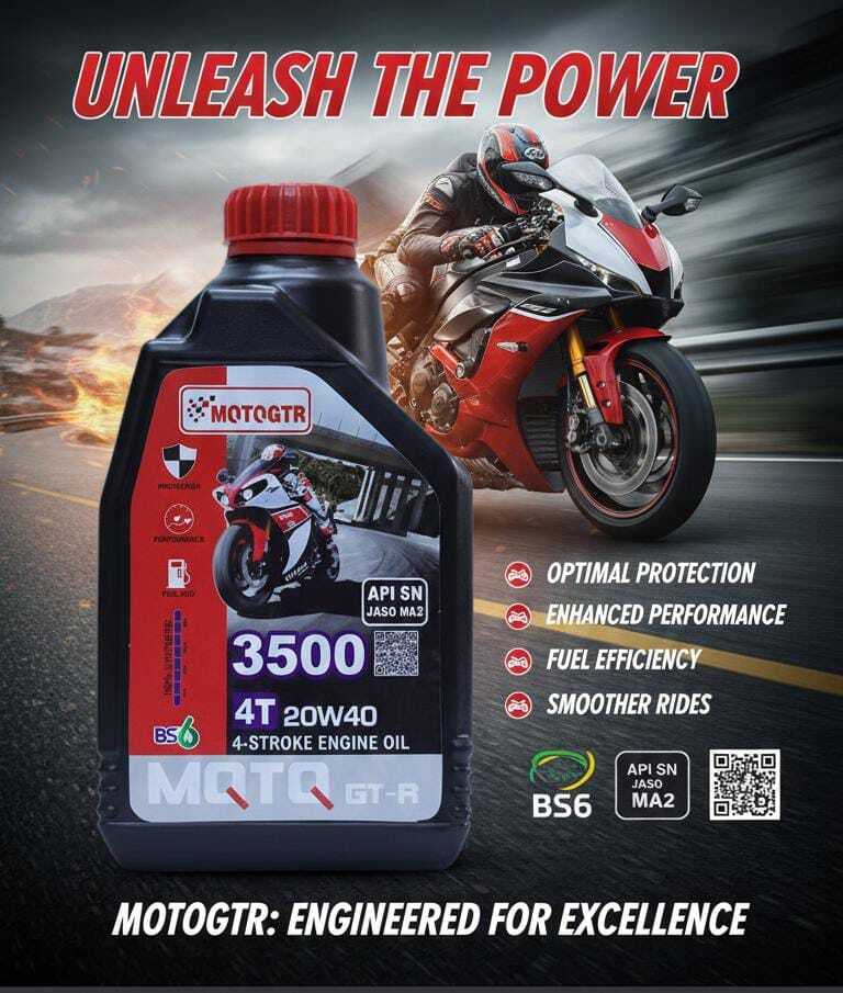MOTOGTR 3500 4T Engine Oil
