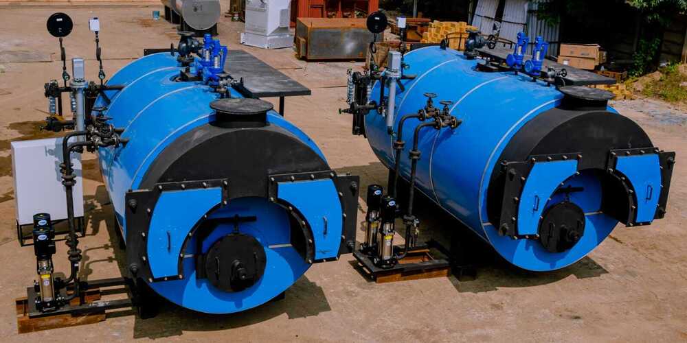 Lpg And Oil Fired Boiler