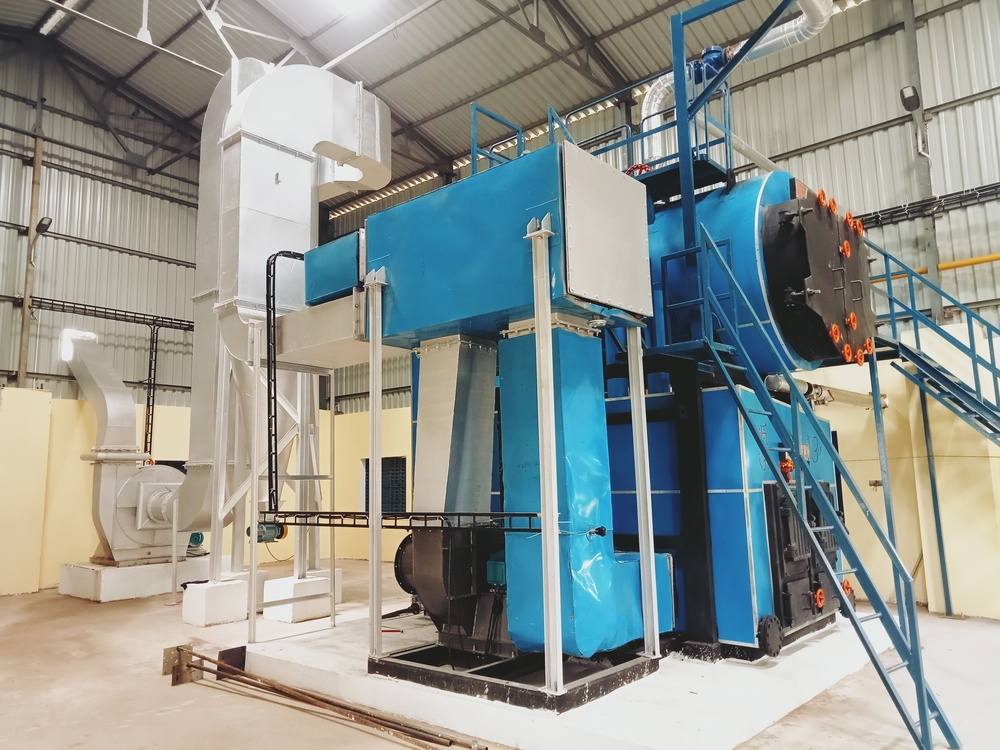 Solid Fuel Fired Steam Boiler System