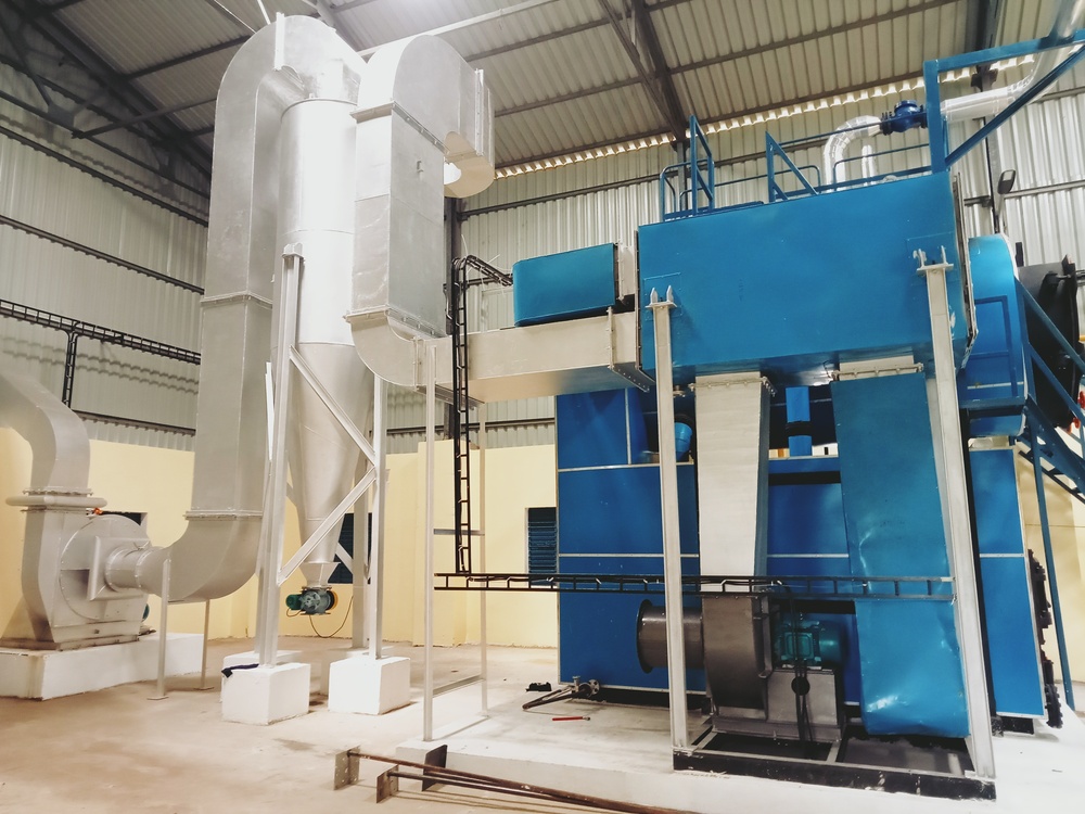 Solid Fuel Fired Steam Boiler System