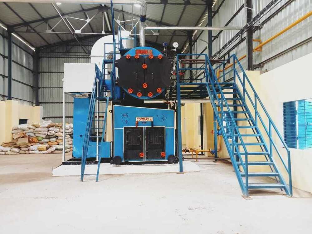 Solid Fuel Fired Steam Boiler System