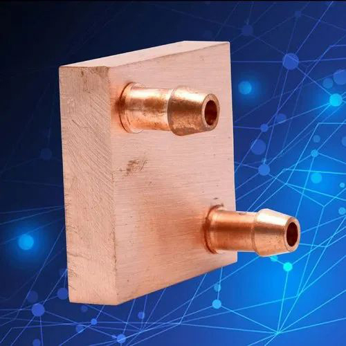Copper Water Block Top Nozzel