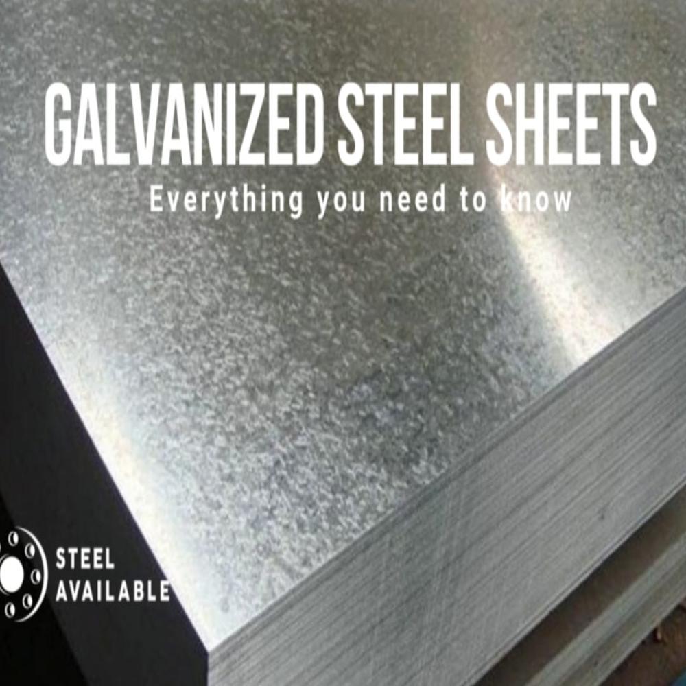 Galvanized Mild Steel Sheet - Finish: Polished