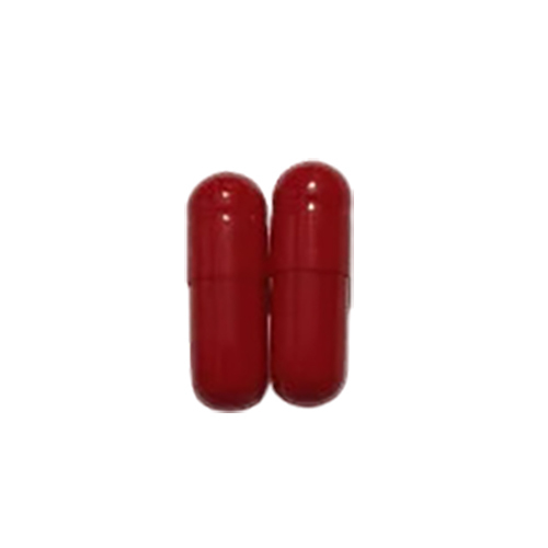 Red Empty Gelatin Capsule - Filling Capacity: Approximately 0.37 Ml (For Size 2)