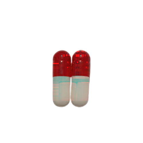 Red White Empty Capsule