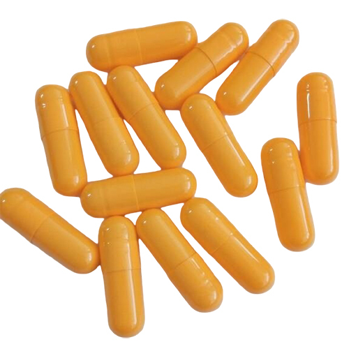 Size 0 Yellow Empty Capsules - Filling Capacity: 400-500 Mg (Depending On Powder Density)