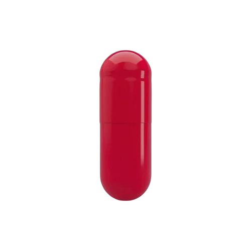 Red Empty Capsules - Filling Rate: Up To 100