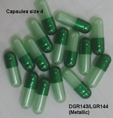 DGR 143 - LGR 144 Empty Capsules