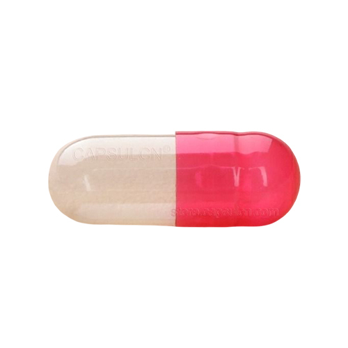 Pink And White Empty Capsules