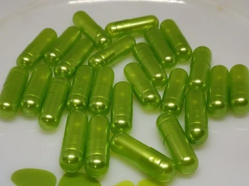 Leaf Green Empty Capsule