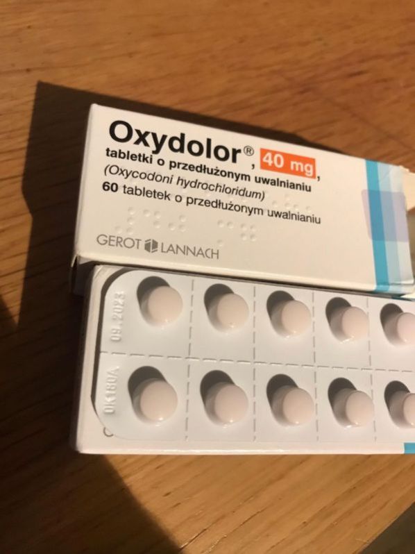 Oxydolor Oxycodone 40mg 80mg Tablets