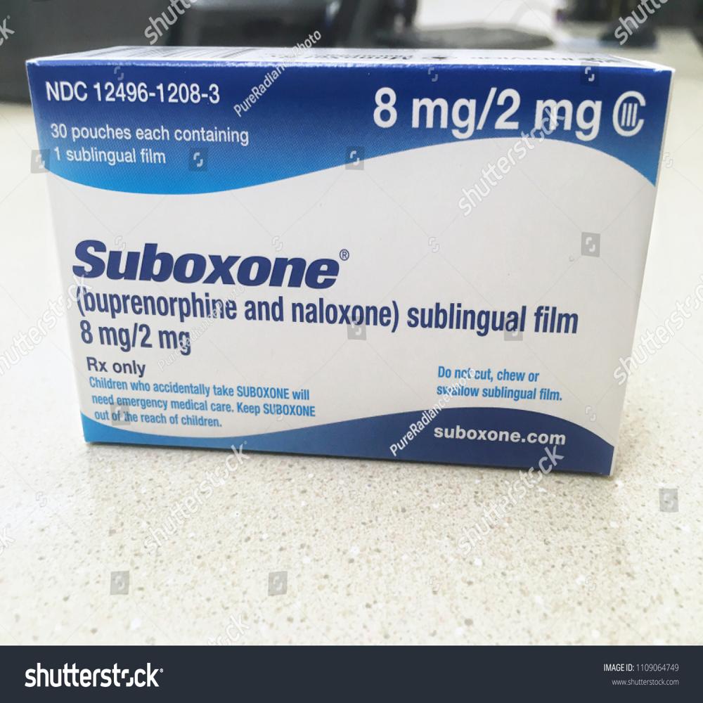 SUBOXONE (buprenorphine and naloxone) Sublingual Film 8mg/2mg