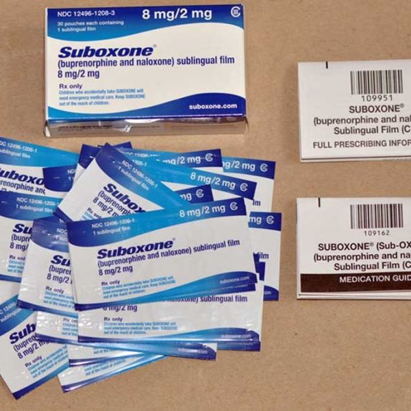 SUBOXONE (buprenorphine and naloxone) Sublingual Film 8mg/2mg