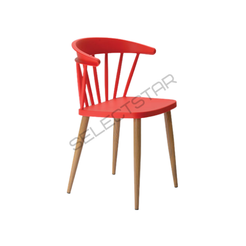 Wave Cafe Chairs - Material: Plastic