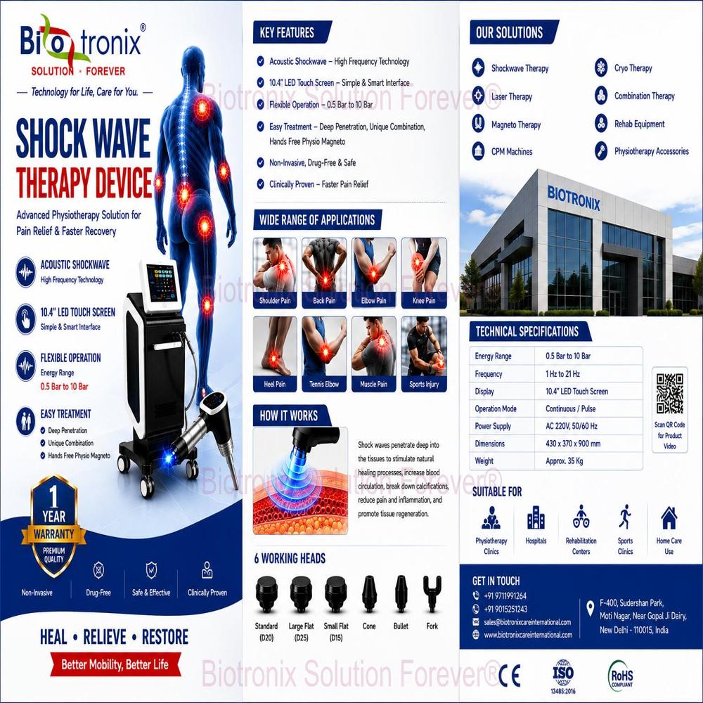 Advanced Shockwave Equipment for Sports Rehabilitation