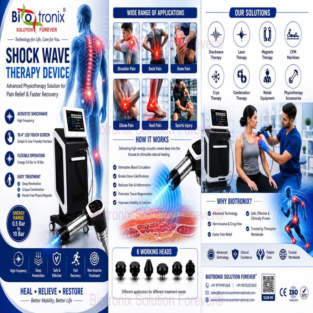 Advanced Shockwave Equipment for Sports Rehabilitation