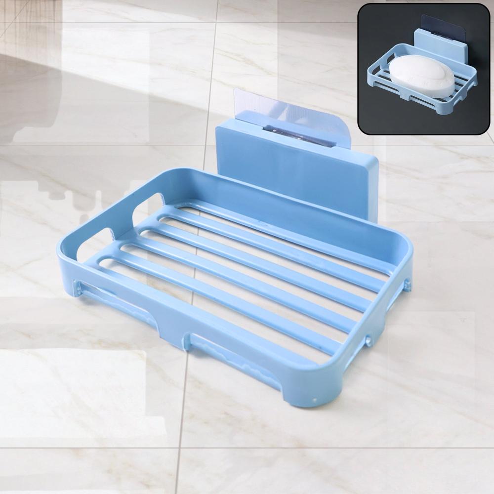 Bathroom & Kitchen Soap Holder: Self-Adhesive ,Sabudani (Plastic Box) - Application: As Per Product Requirement