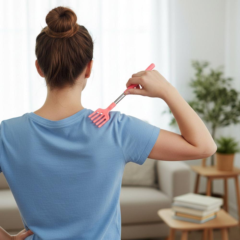 Khujli Stick 59 Cm Long Telescopic Back Scratcher (1 Pc) - Color: Health & Beauty Accessories