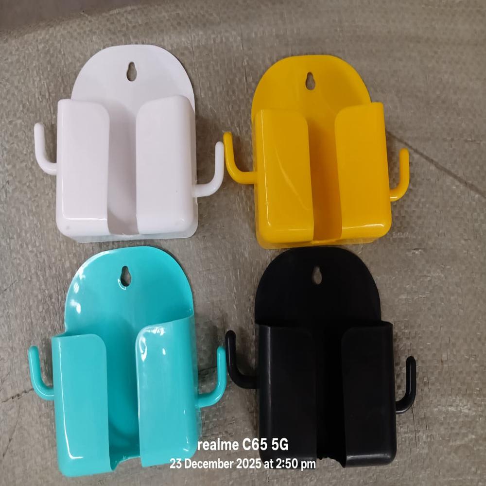 1 Pc Wallmount Mobile Stand With Hook