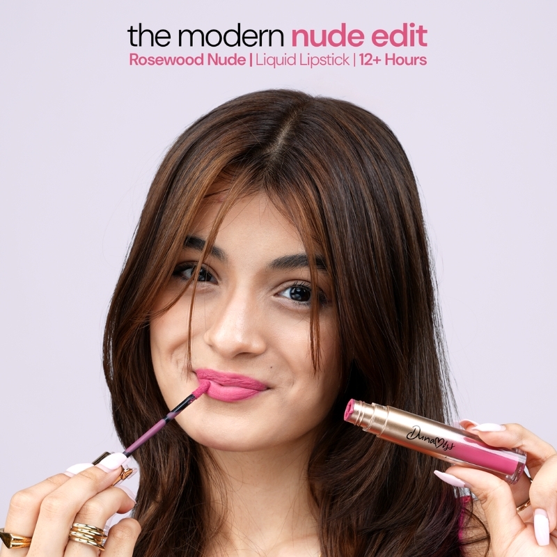 Dunamiss Liquid Lipstick Rosewood Nude