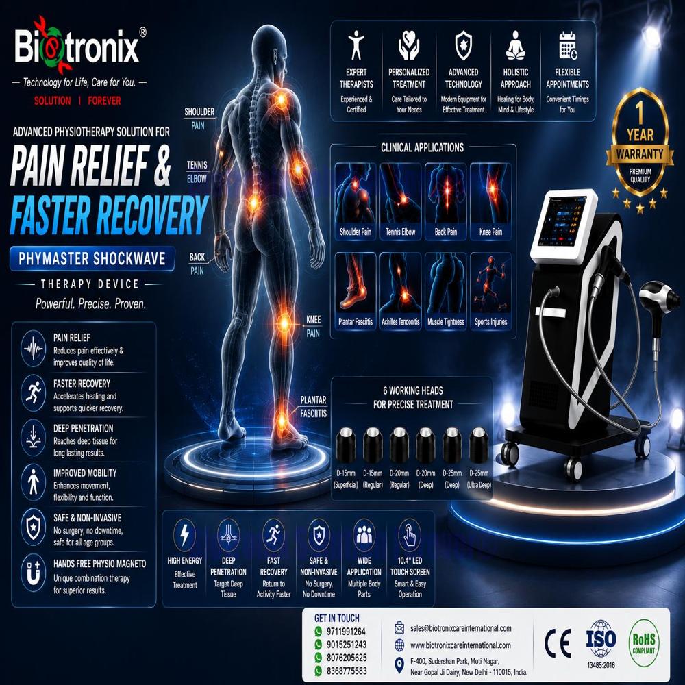 Professional Shockwave Machine for Musculoskeletal Therapy