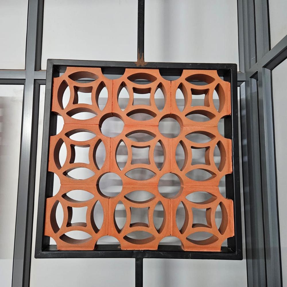 Terracotta star clay jari stare gaze
