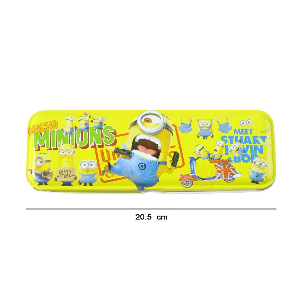 Cartoon -Themed Metal Pencil Box With Cute Design (1 Pc Mix Design) - Application: As Per Product Requirement