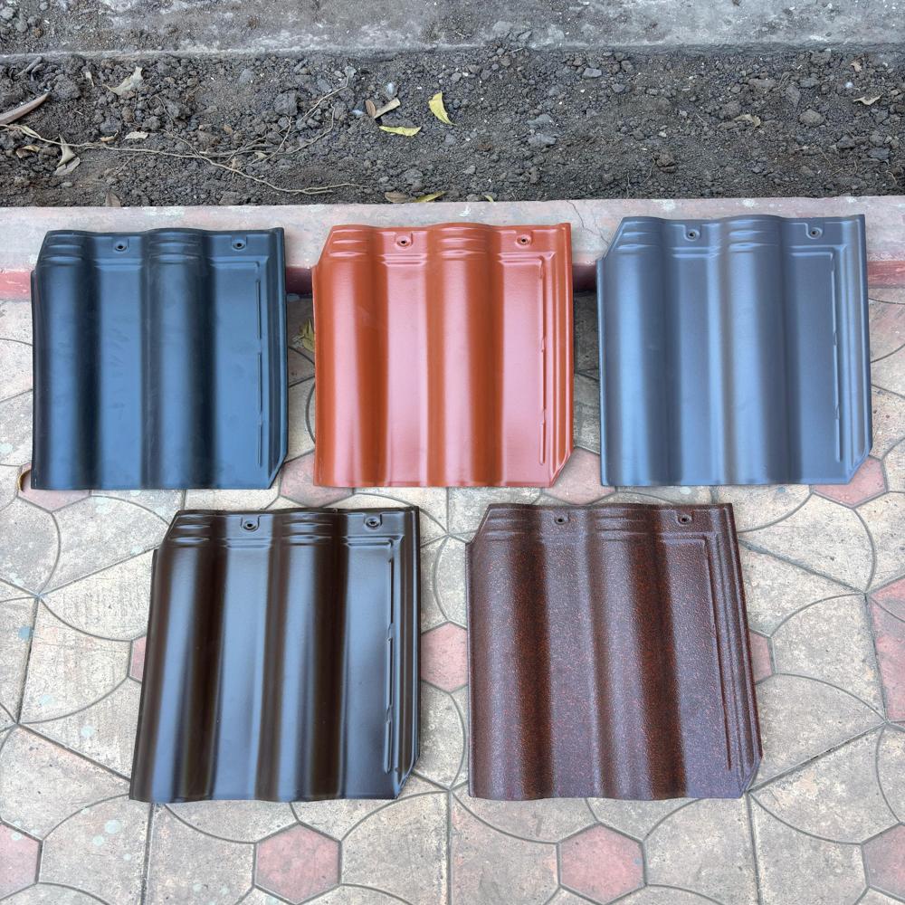 Dove light Gray Ceramic Roof Tile