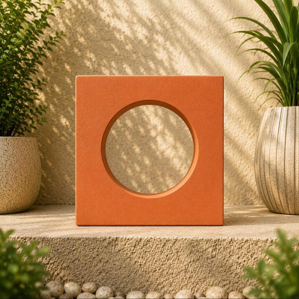 Terracotta Round clay jali breze block