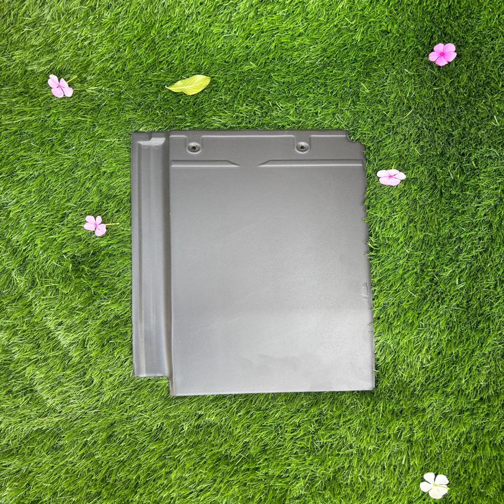 Plain Flat Grey color Roof Tile