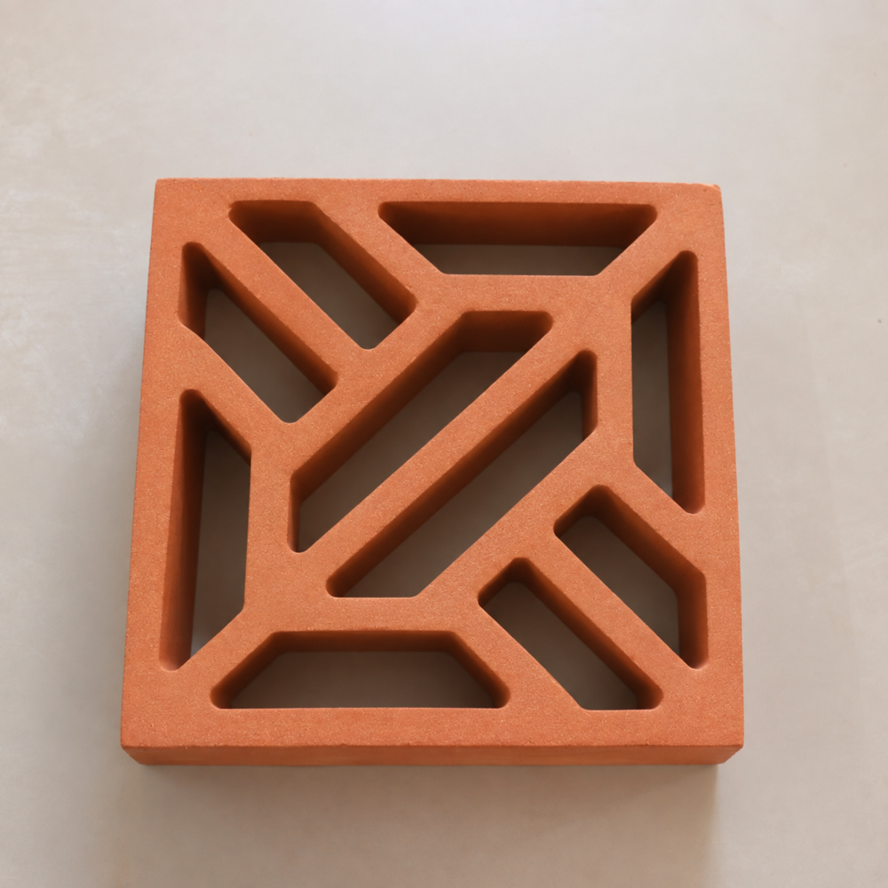 Terracotta New Morden Design Jali Breze Block - Application: Residential Buildings