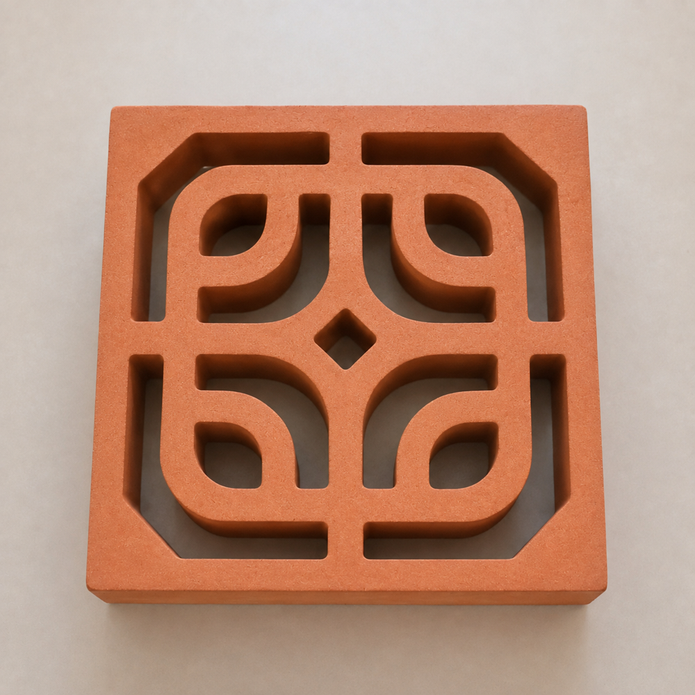 Terracotta New Morden Design Jali Breze Block - Application: Residential Buildings