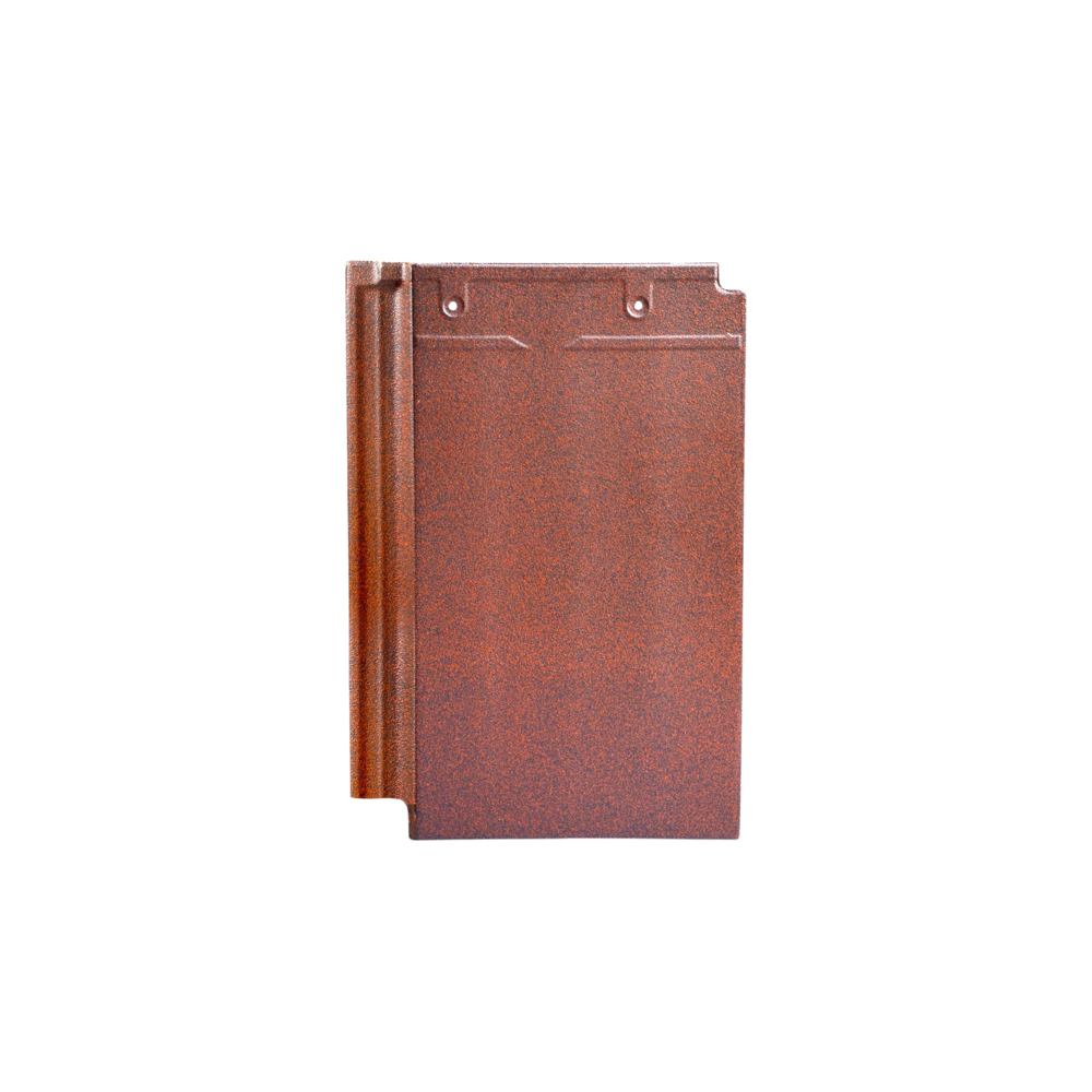 Plain Flat Antique Red Color Roof Tile