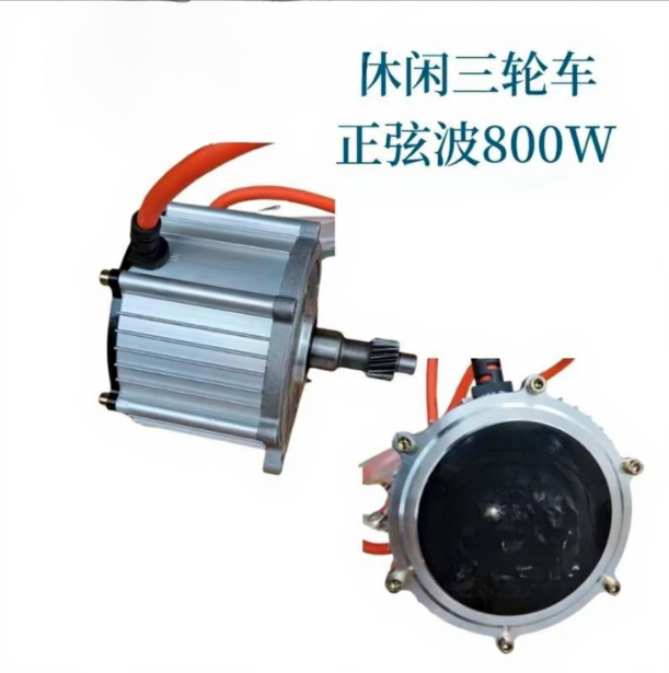 Electric Tricycle Rickshaw Boat Motor 800W Sine Wave Vector Technology Permanent Magnet Dc Brushless Motor Ie1 Efficiency Ip55 - Color: Grey/Blue/Green