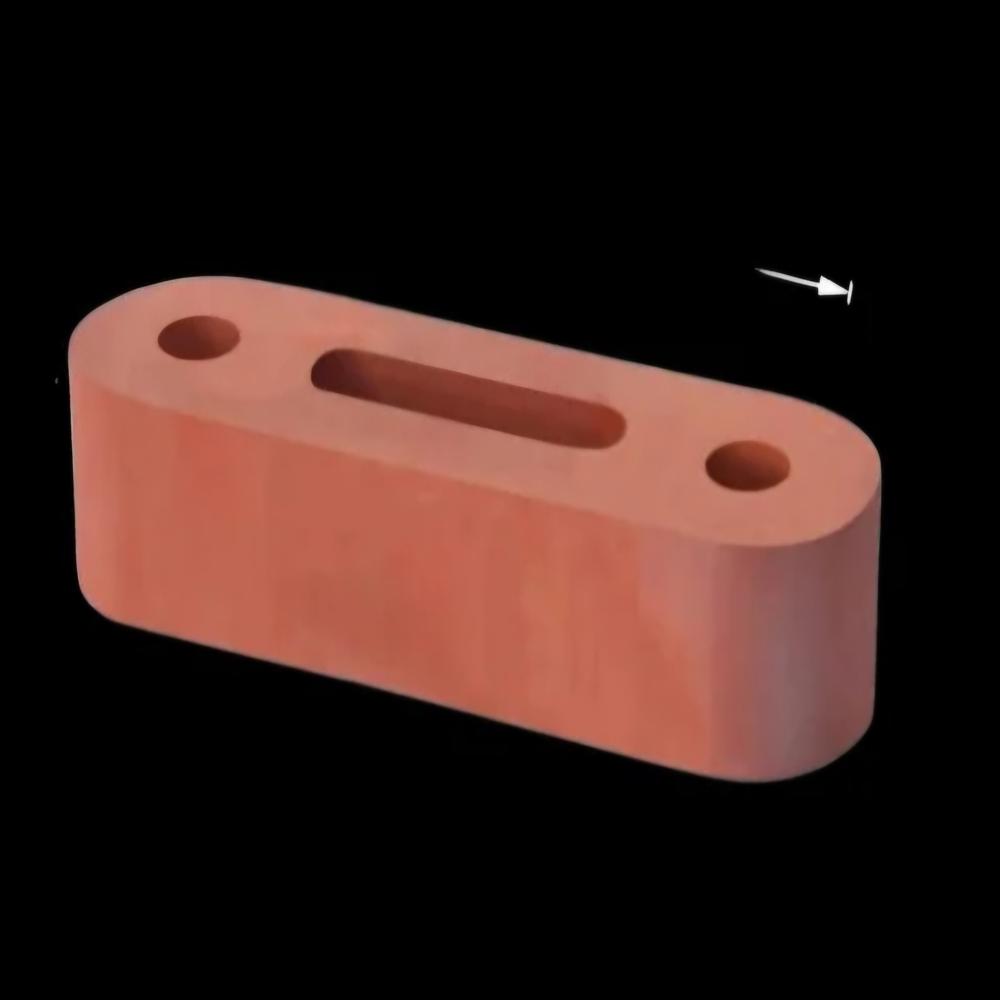 Terracotta Capsul Clay Pill 2 Hole Round Brick 210X60X50Mm - Application: Residential Houses Villas & Bungalows Farmhouses Resorts & Hotels Commercial Buildings Architectural Projects Temples Heritage & Traditional Buildings Sloped & Pitched Roofs