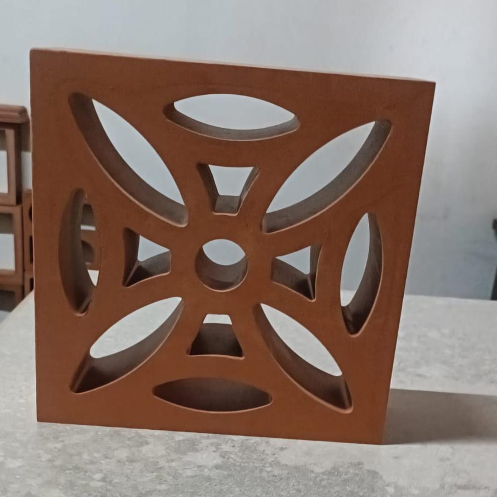 Terracotta New Morden Design Jali Breze Block - Application: Residential Buildings