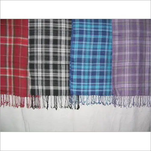 विस्कोस चेक स्टोल्स