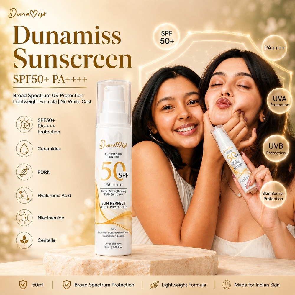 Dunamiss SPF 50 PA++++ Barrier Strengthening Daily Sunscreen