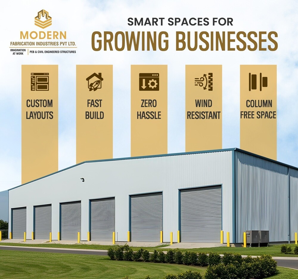 Mild Steel Structural Sheds