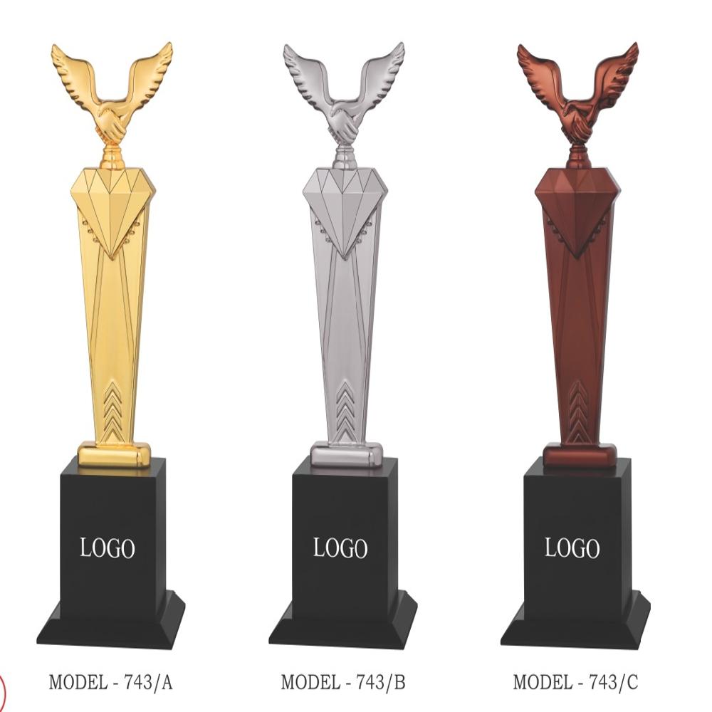 Metal Trophy For Corporate Awards