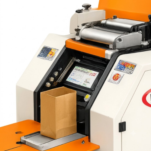 White Kraft Paper Bag Making Machine - Automatic Grade: Automatic