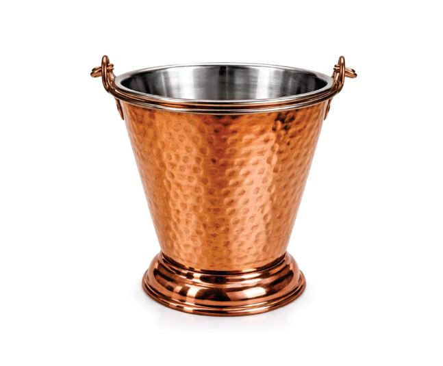 Serving Bucket Antique Copper