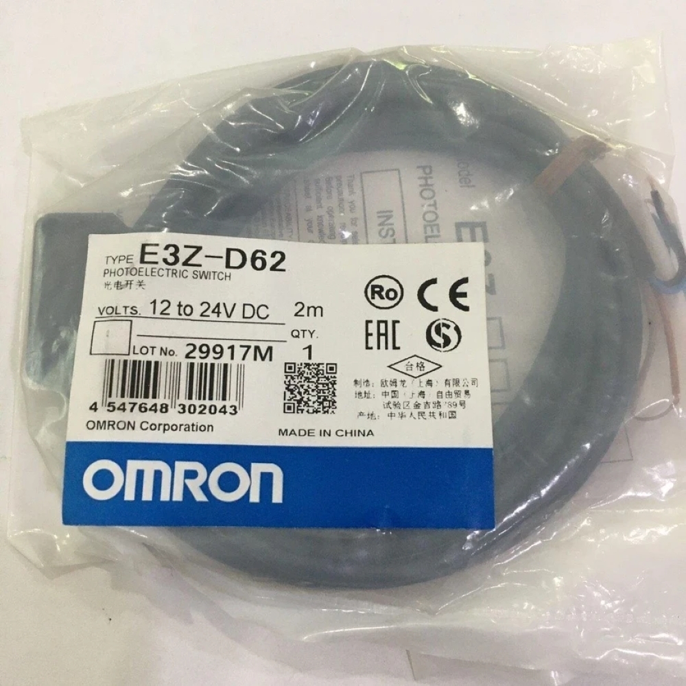 E3Z-D62 Omron Photoelectric Sensor