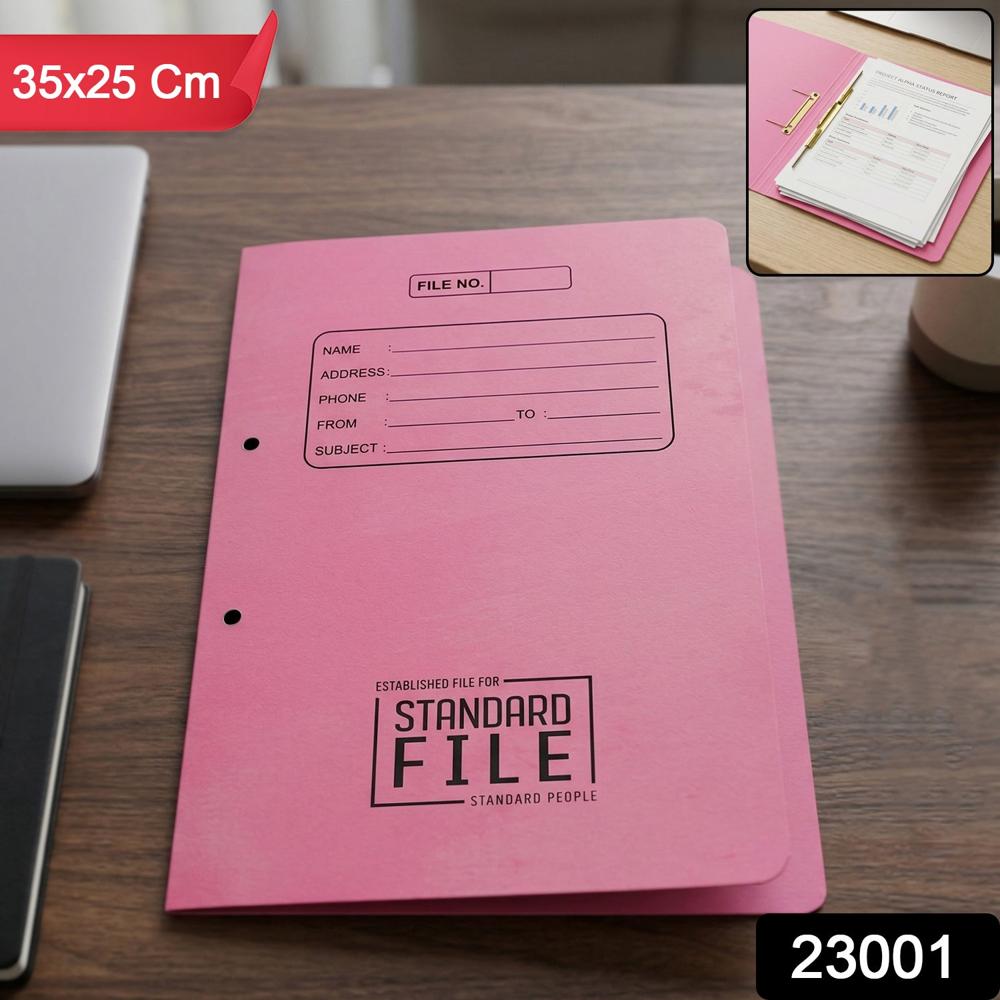 Premium Spring File Folder 35X25 Cm, Office Document Holder With Metal Clip - Application: As Per Product Requirement