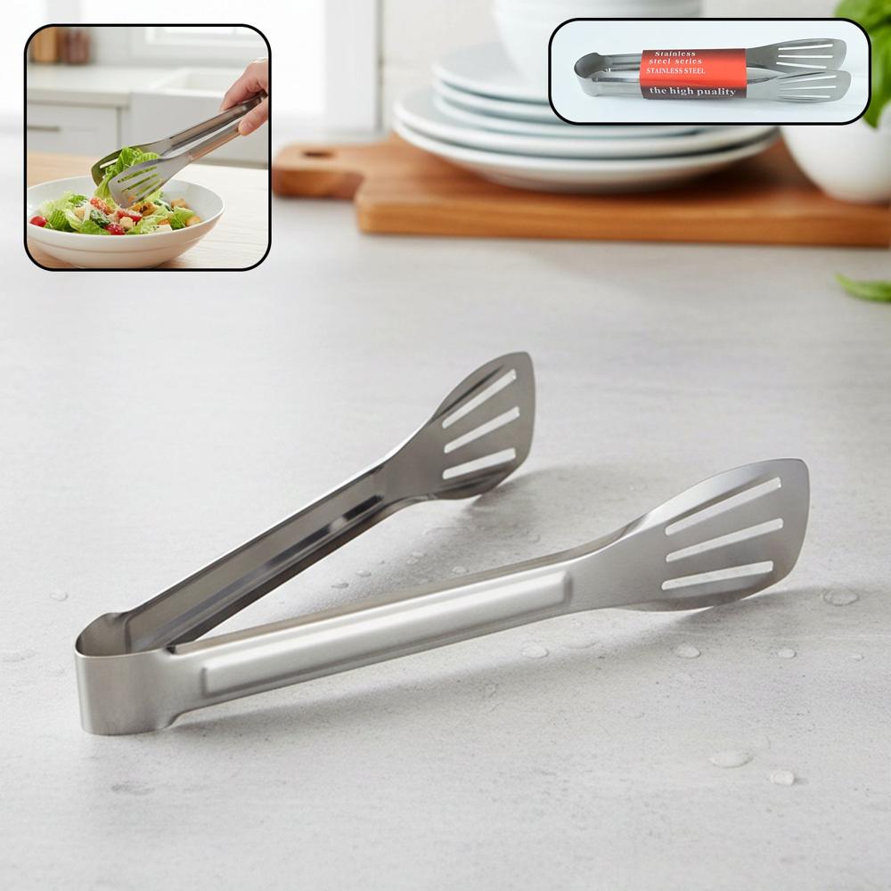 Stainless Steel Kitchen Serving Tongs (1 Pc) - Application: As Per Product Requirement